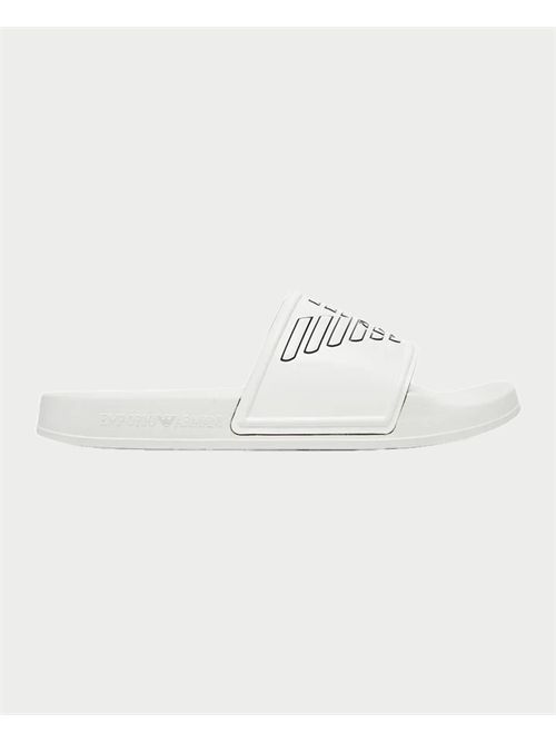 Sliders uomo Emporio Armani con maxi logo EMPORIO ARMANI | XVPS11-XR273T680